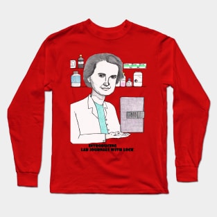 Rosalind Franklin's lab journal Long Sleeve T-Shirt